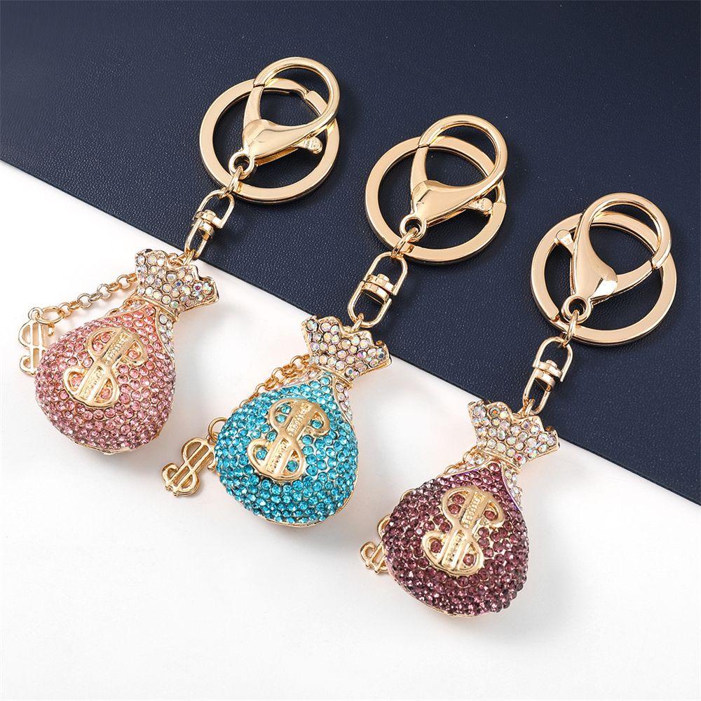 Phụ Kiện Móc Khóa Kim Loại Hình Đồng Đô La Mỹ Trang Trí Nội Thất Xe Hơi|Dây Đeo Ba Lô Xinh Xắn Chất Lượng|Móc Chìa Khóa Xinh Xắn Chất Lượng