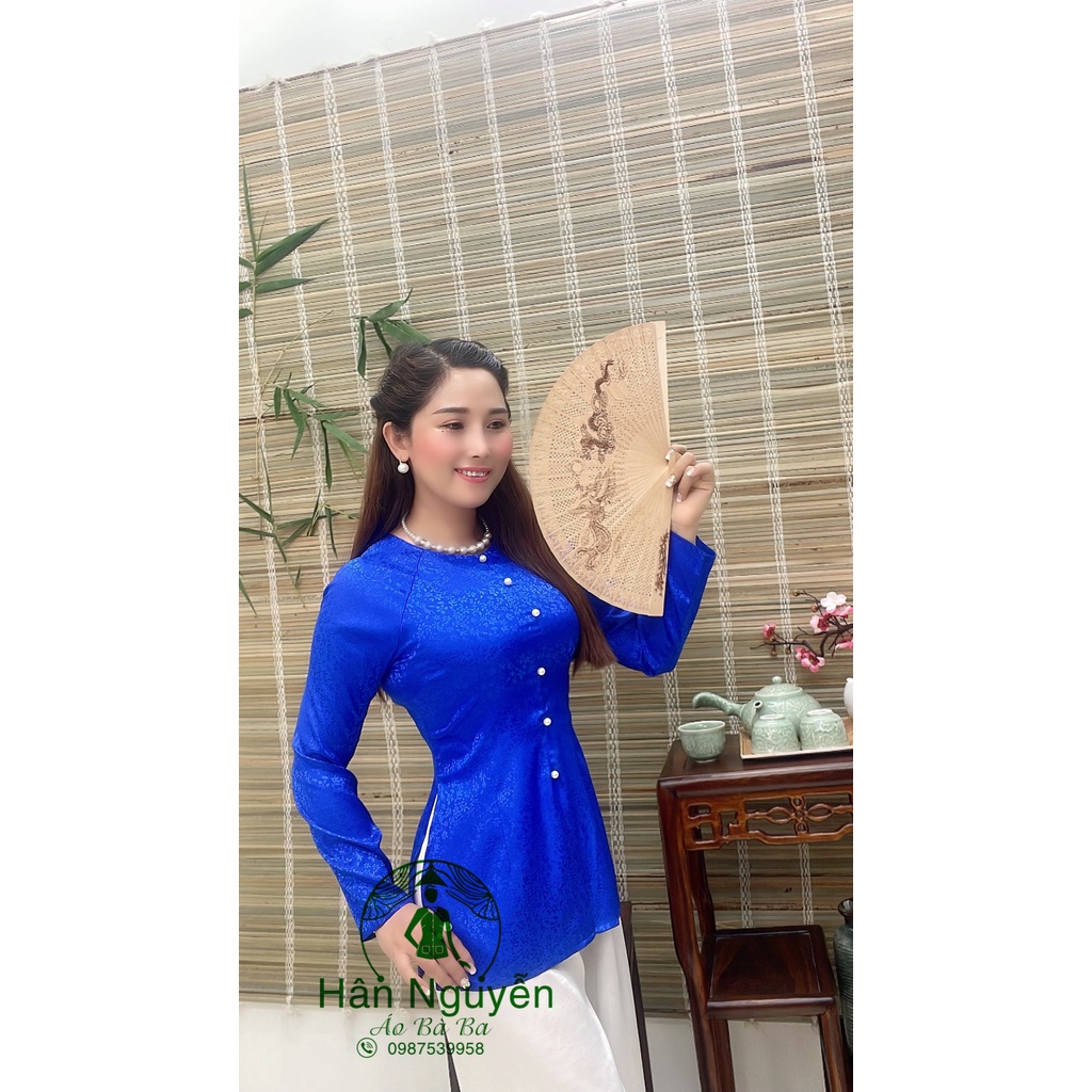 ÁO BÀ BA CAO CẤP KÈM QUẦN