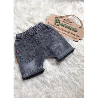 Quần sooc bò bé trai sành điệu ms01 8-25kg