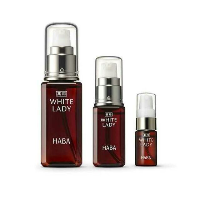 Serum Haba white lady xách tay Nhật kèm bill
