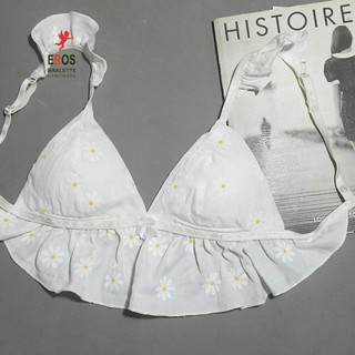 áo lót bralette bèo hoa cúc tiểu thư