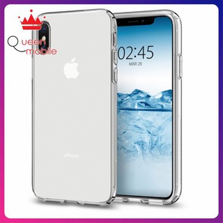 [New arrival] Ốp Iphone XS / iPhone X  Spigen Liquid Crystal_chính hãng
