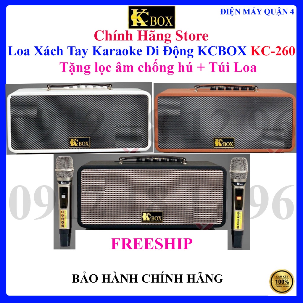 Loa Xách Tay Karaoke Di Động KCBOX KC-260 ,KCBOX KC260 ,KCBOX KC 260 , KCBOX 260