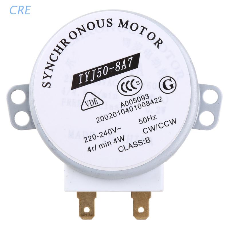 Động Cơ Thổi Khí Đồng Bộ AC 220-240V 4W 6RPM 48mm Cho Máy Thổi Khí 50/60Hz TYJ50-8A7