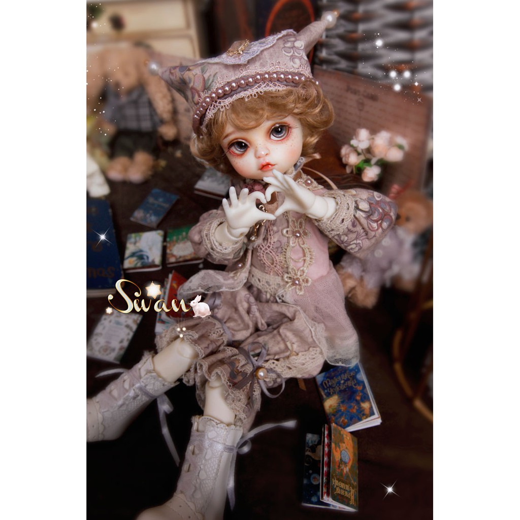 【GEM OF Head】1/6 bjd Head ,Swan,gemofdoll 27cm ball jointed doll