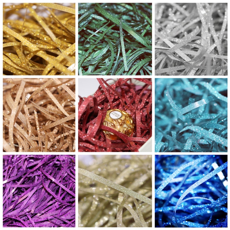 Túi 50g/100g Hạt Nhựa Lấp Lánh Dùng Để Trang Trí Hộp Quà