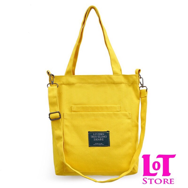 Túi Tote vải đeo chéo