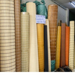 Mành tre thanh lý khổ nhỏ bao gồm dây kéo phụ kiên