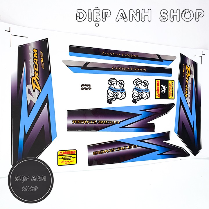 Tem xe Dream - Tem chế xe Dream