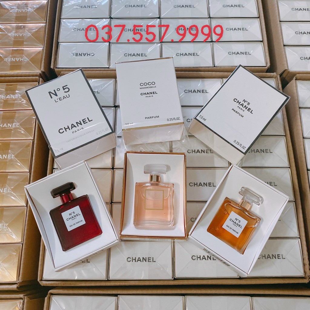 Nước Hoa Chane No5 Leau Mini, Nước Hoa Chanel Nữ chính hãng Full Box