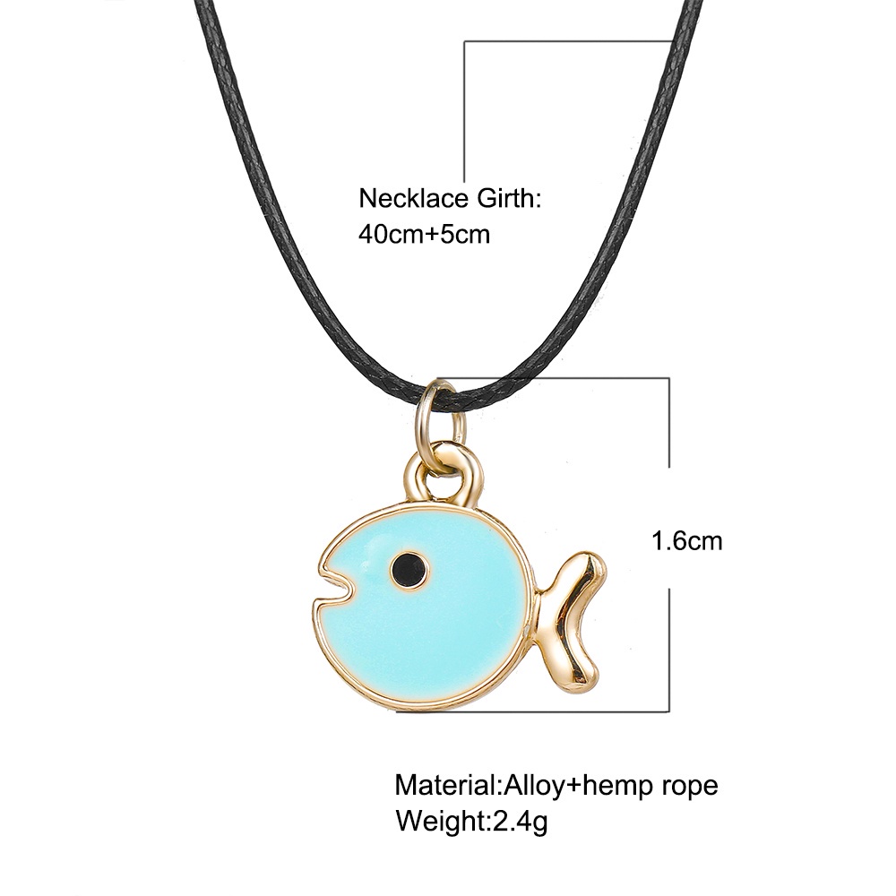 Vòng cổ mặt dây hình hoạt hình phong cách Hàn Quốc thời trang xinh xắn cho nữ