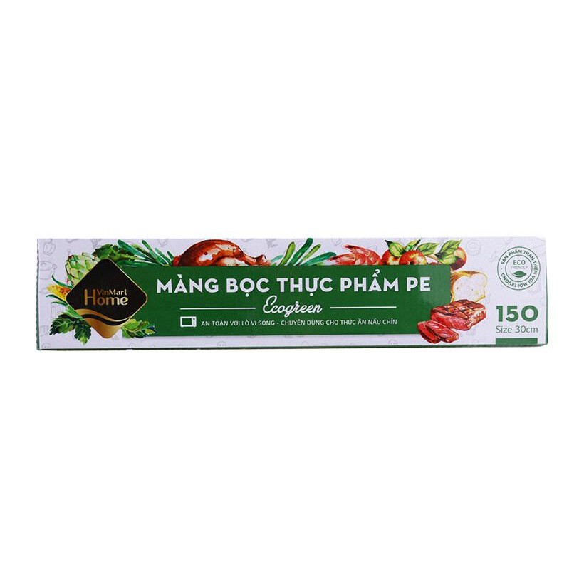 Màng bọc thực phẩm ECOGREEN 150m x 30cm (VinMart Home)