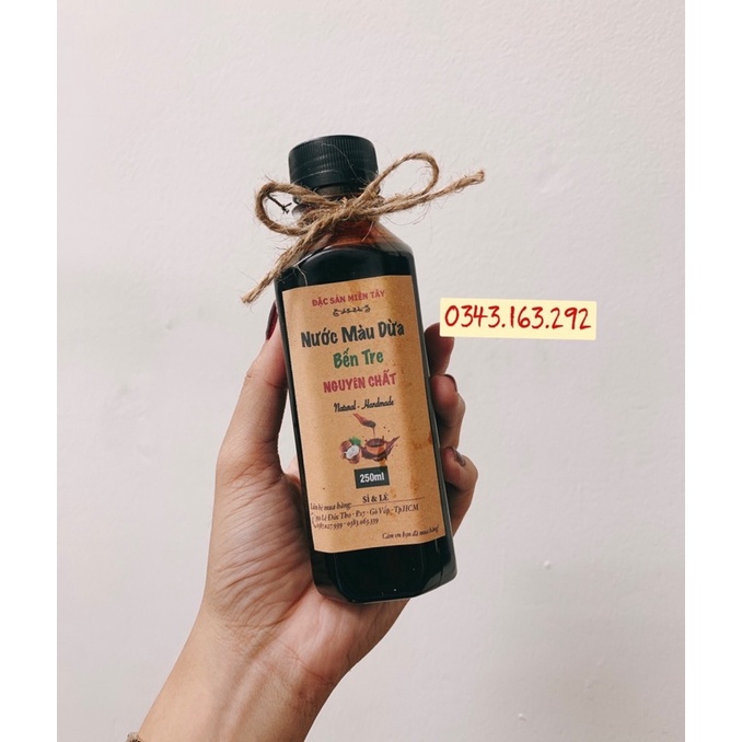 Nước màu dừa Bến Tre