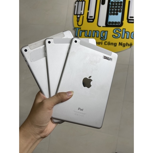 máy tính bảng iPad mini 4 quốc tế nguyên zin đẹp pin tốt Vân tay đầy đủ