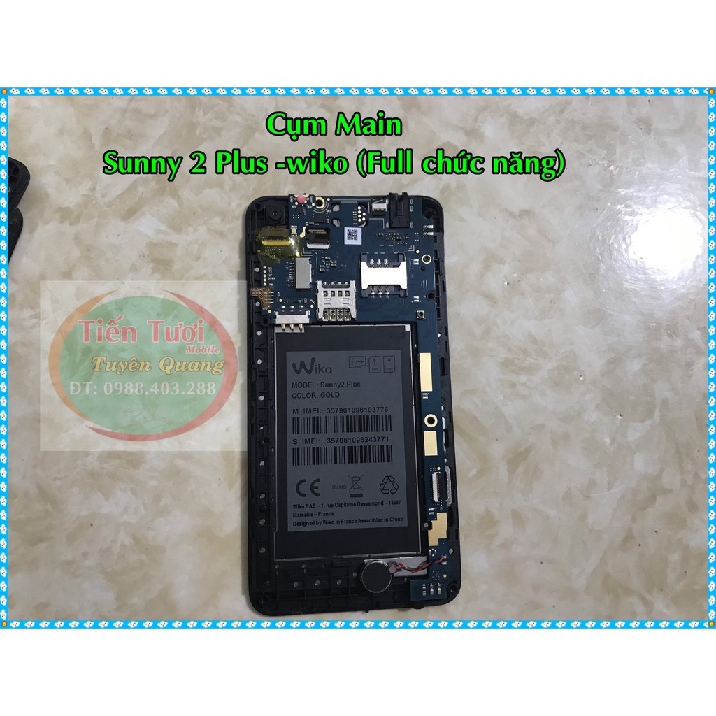 Cụm Main Sunny 2 Plus - wiko