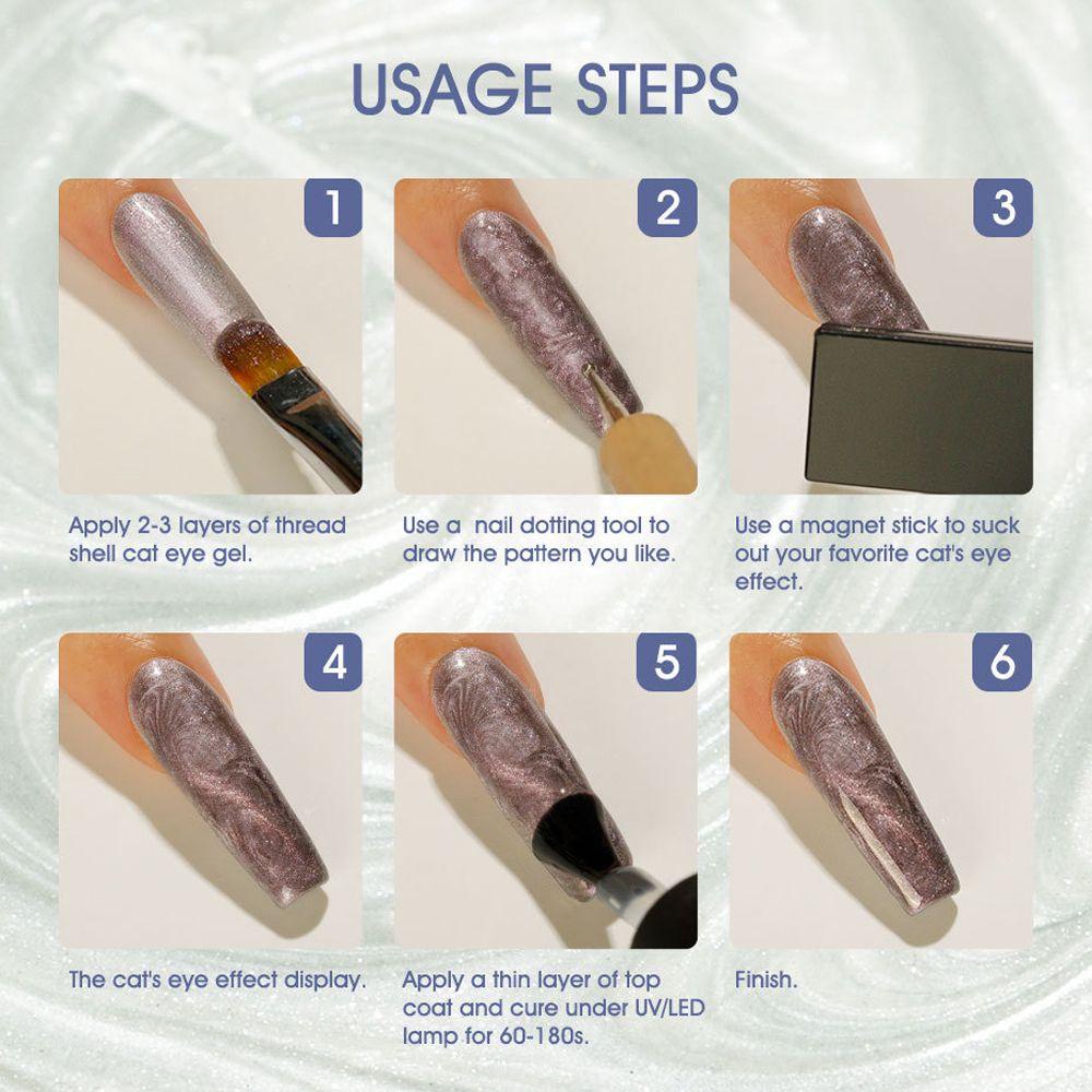 Gel Mắt Mèo Trang Trí Móng Tay Nghệ Thuật
