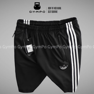 [QUÀ TẶNG] Quần Short Thể Thao Nam Ba Sọc [GYMPO] Tập GYM, Đi Chơi
