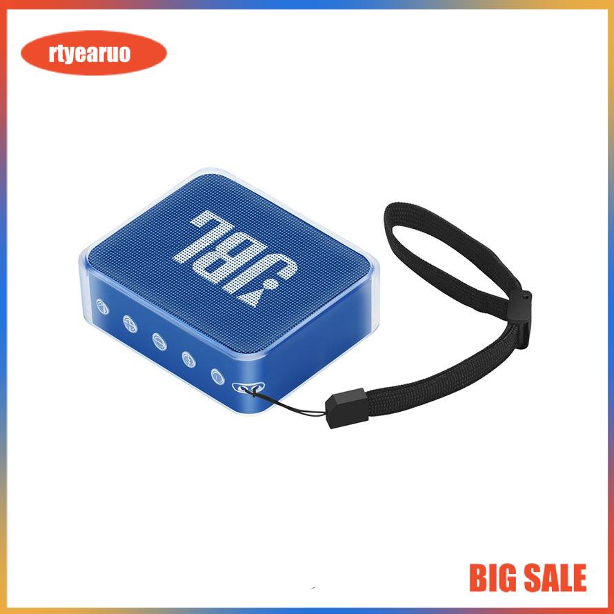 Vỏ TPU bảo vệ loa JBL GO 2 an toàn tiện dụng khi đi du lịch kèm dây đeo tay