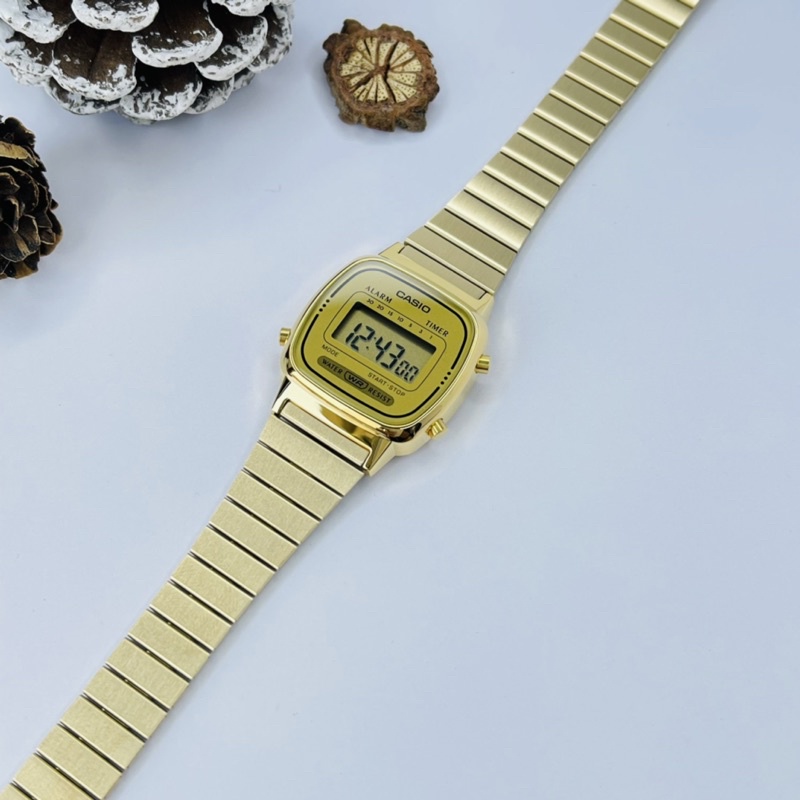Đồng hồ casio nữ la670wga-9df chính hãng ( Fullbox thiếc )