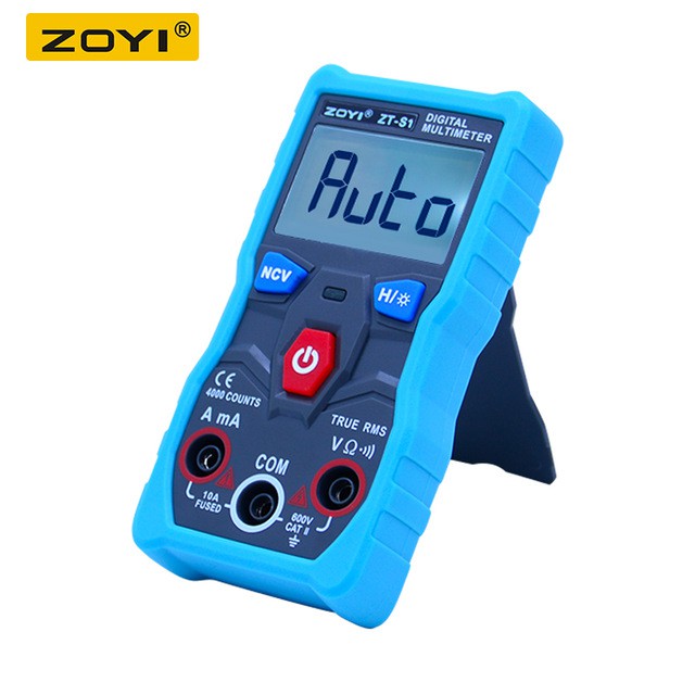 [BH 12 THÁNG] Đồng Hồ Đo Vạn Năng ZOYI ZT-S1 Đồng Hồ Đo Điện Vạn Năng Auto Zotek Zoyi Zt-S1, Đồng Hộ Đo Ac/DC