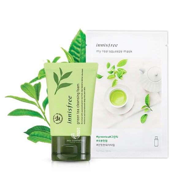 Sale Mặt Nạ Miếng Innisfree It's Real Squeeze Mask ( mẫu mới)