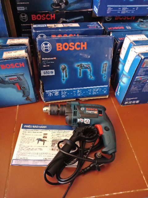 10mm Máy khoan 650W Bosch GSB 13RE