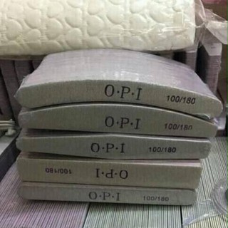 Set dũa dày,buffer móng duã mặt móng,phom móng O.P.I 25 cái