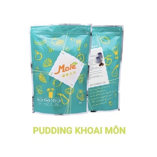 Bột Pudding Mole 200g Thạch Pudding Trứng Phô Mai Chocolate Cà Phê Khoai Môn