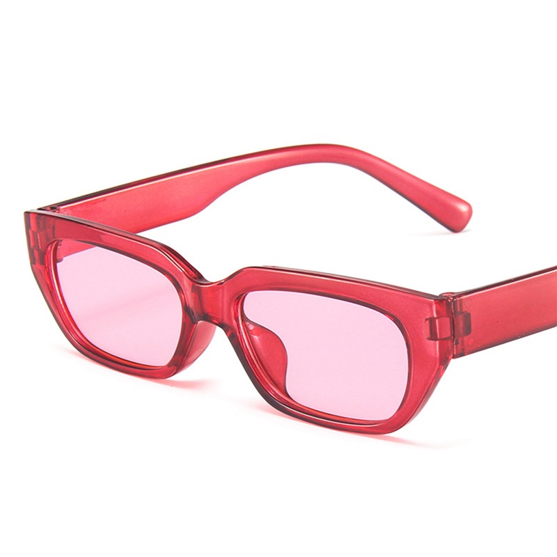 Kính Mát Tròng Trong Suốt Phong Cách Âu Mỹ Cá Tính