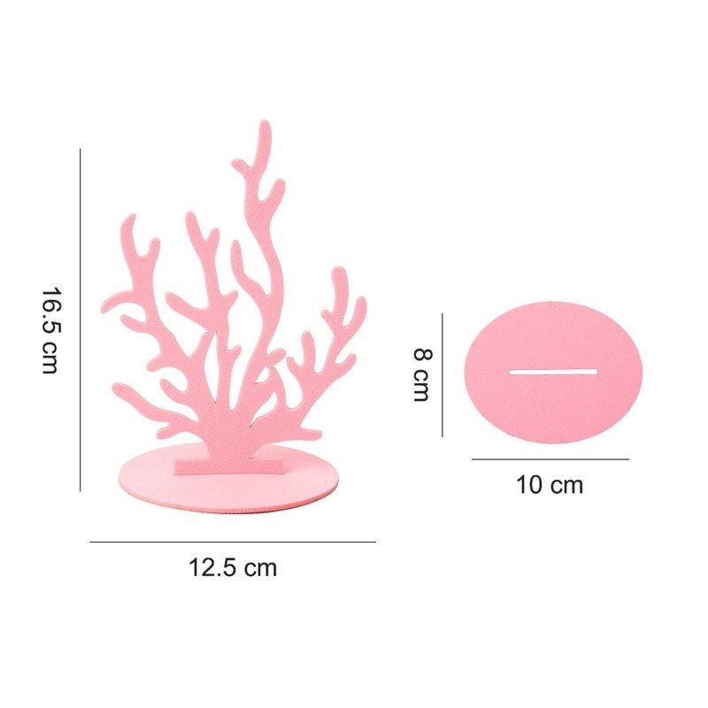 Set 2 Phụ Kiện Nàng Tiên Cá Trang Trí Tiệc Sinh Nhật Cho Bé