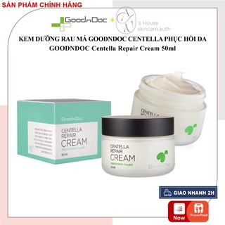 Kem Dưỡng Rau Má GOODNDOC CENTELLA Phục Hồi Da 50ml