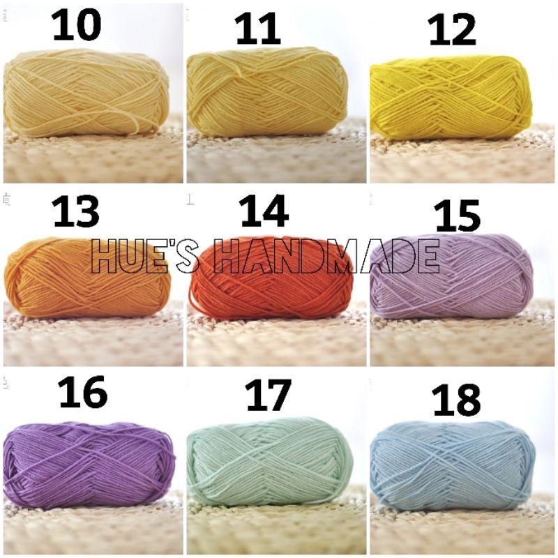 Len Baby Yarn - Bảng 2 - Baby Yarn