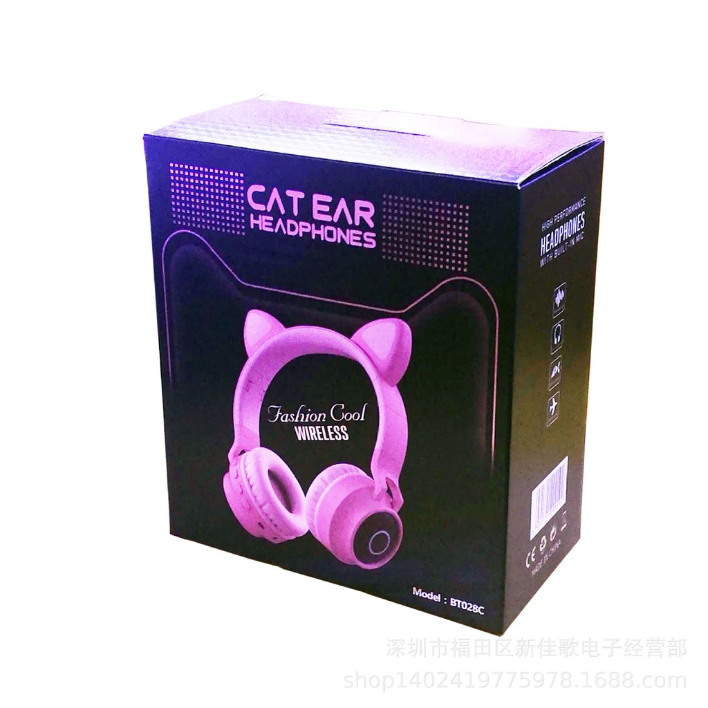 Tai nghe Bluetooth CATEAR BT028C tai thỏ bảo hành 12 tháng | BigBuy360 - bigbuy360.vn