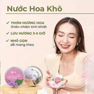 Nước Hoa Khô Dạng Sáp Cỏ Mềm 10g [Tặng Túi Vải]