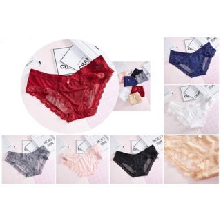 Combo 5 quần lót ren lưới không viền
