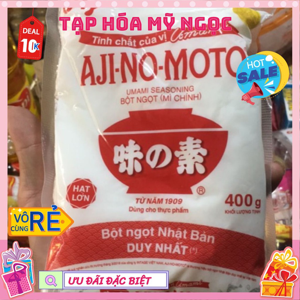 Bột ngọt Ajinomoto 454g hạt lớn