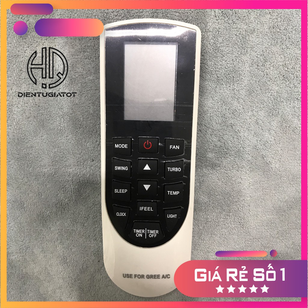 [CAO CẤP 2020]- BH 3 Tháng- Remote điều khiển máy lạnh Gree