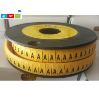 Đánh Dấu Dây Cáp Điện EC-J, Giá cho 1 cuộn/ 500 nhãn