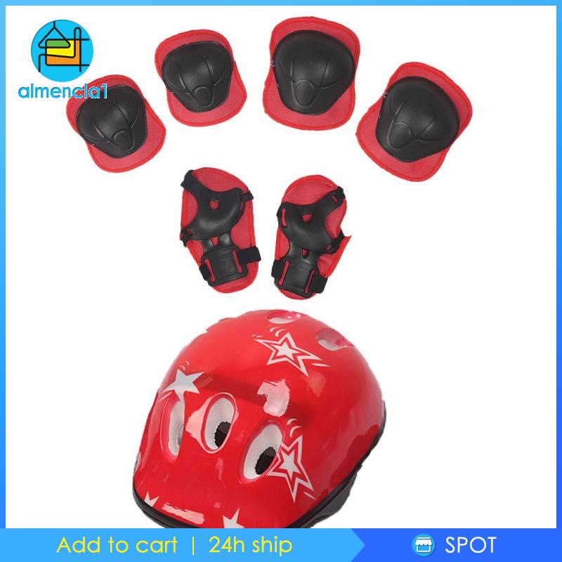 Đệm bảo vệ đầu gối và khuỷu tay cho bé khi chạy xe đạp