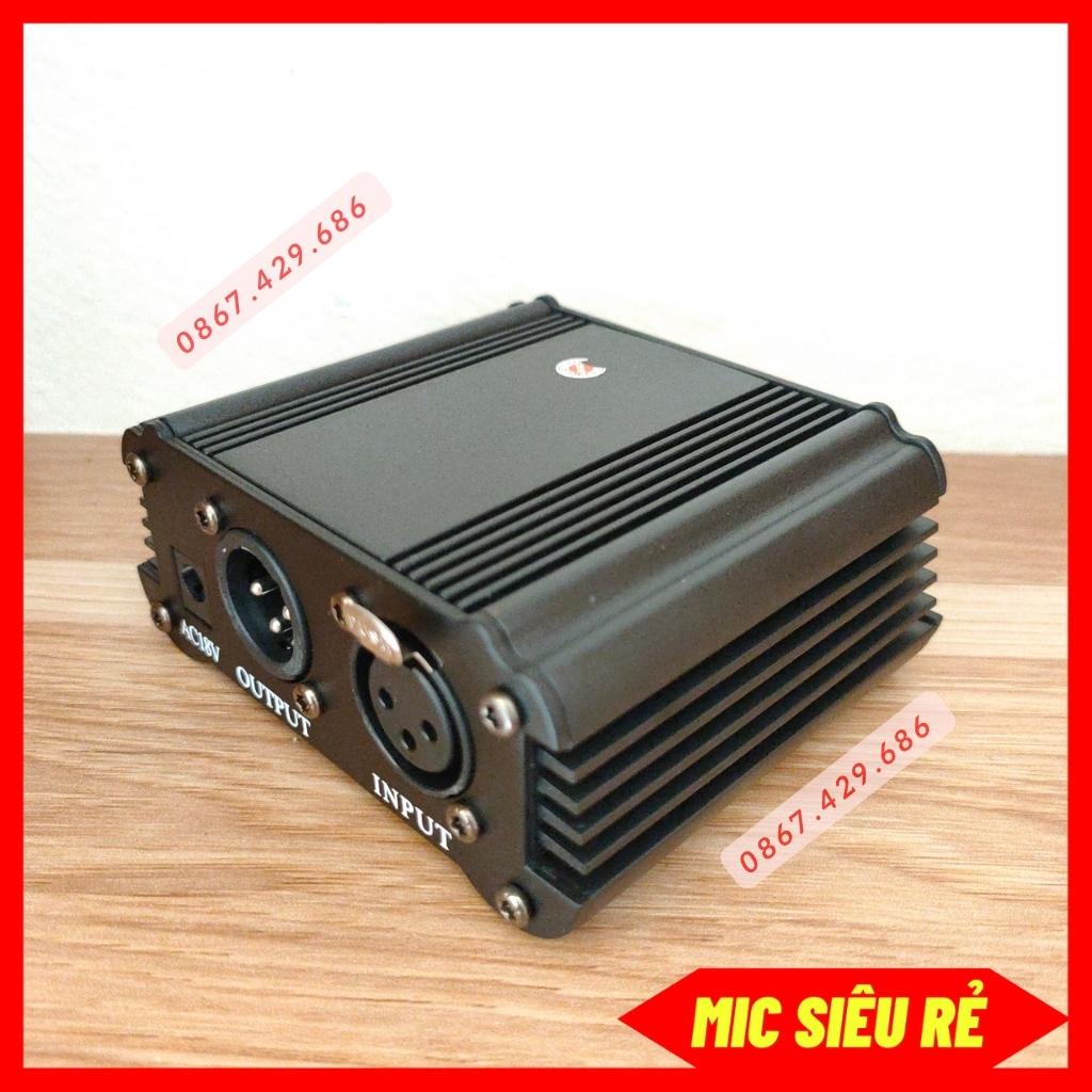 Nguồn Phantom 48V Dùng Cho Các Dòng Mic 48V Như K200, K320, SM8B, K600, K850, AKG P120... Siêu Bền Siêu Tốt