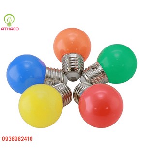Bóng led chanh nhiều màu đui e27-giadung24h