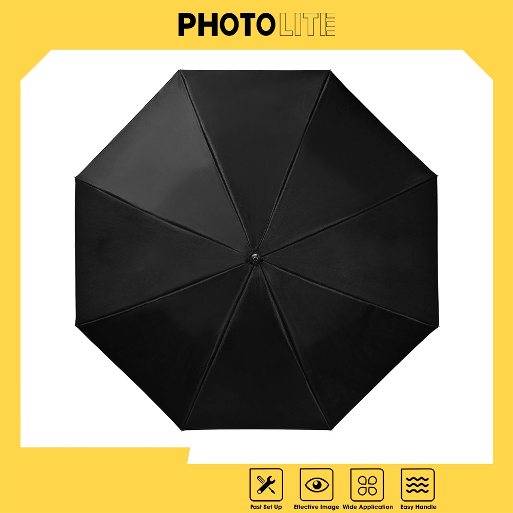Umbrella ô tản sáng bạc 80 cm Photolite PA153 làm mềm ánh sáng chụp ảnh đèn Flash/Led