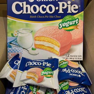Hộp 12 bánh ORION Choco-Pie Yogurt