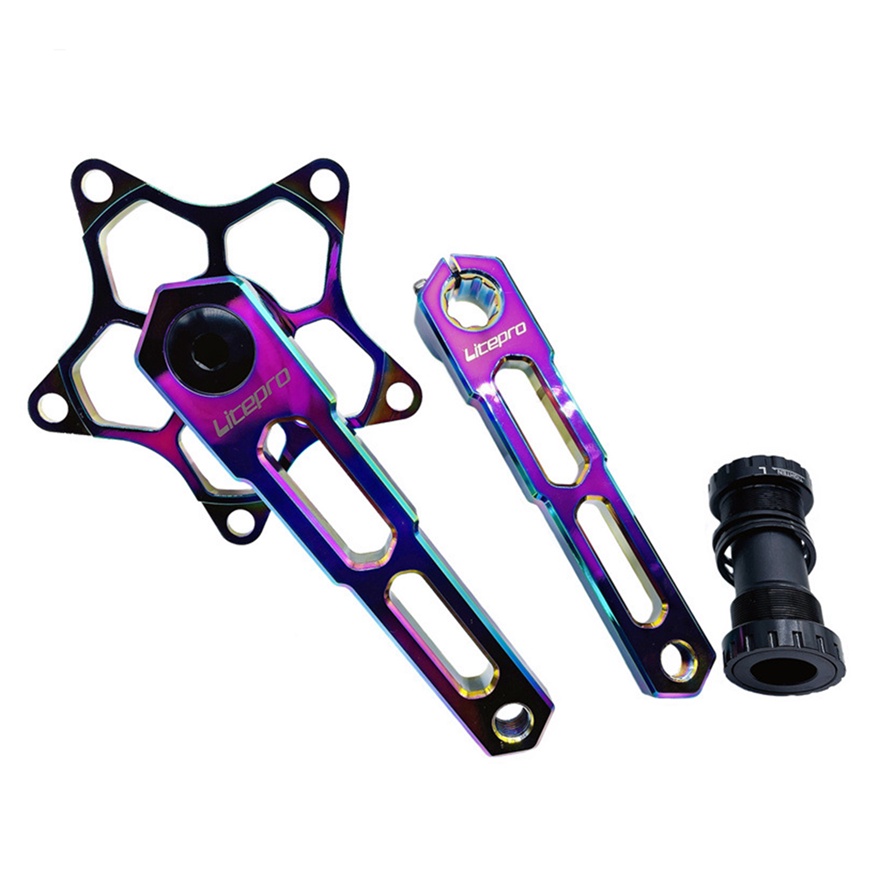 Trục Khuỷu Xe Đạp 5 Móng 170mm 130BCD Chất Liệu Hợp Kim Nhôm