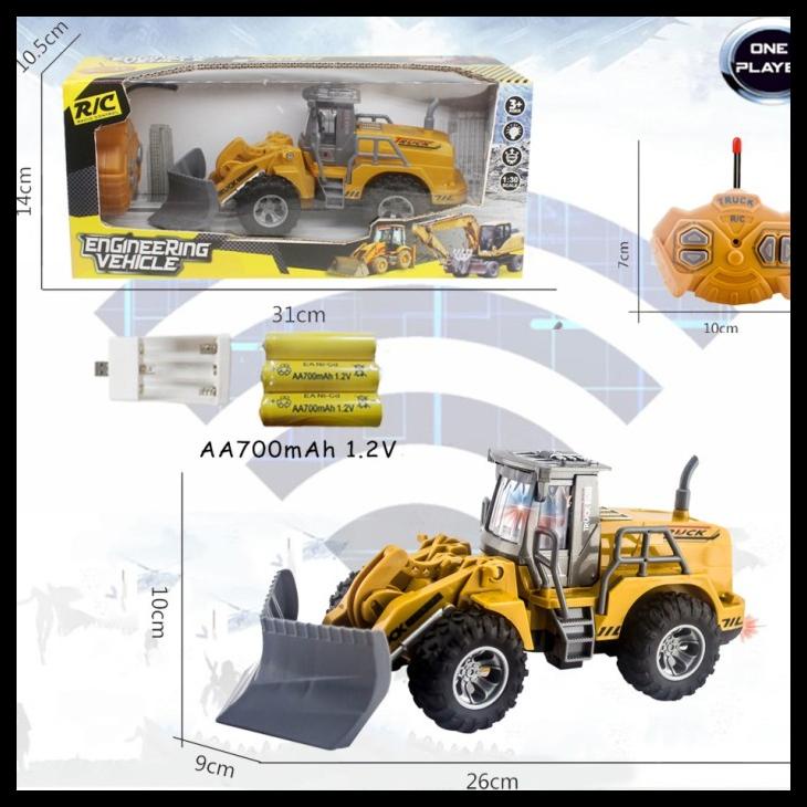 Xe Xúc Đất Rdr1105 Điều Khiển Từ Xa