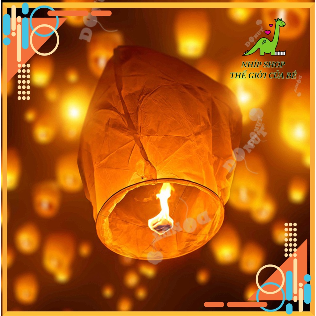 Đèn Lồng Giấy Bay Lên Trời Gửi Điều Ước - Nhíp Shop