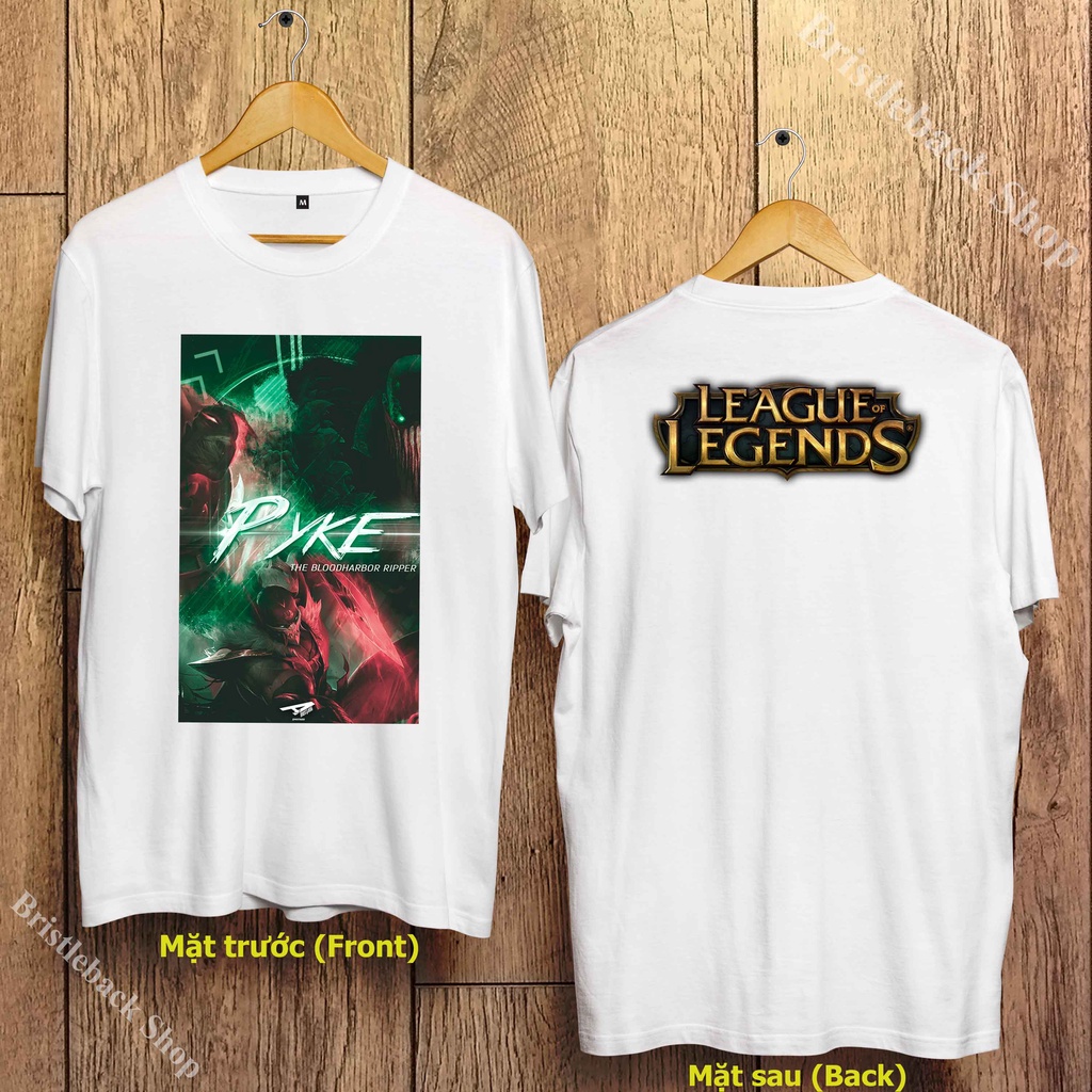 🍬Áo Unisex Pyke - LOL - Liên Minh Huyền Thoại - Pyke T-Shirt cực chất - Y21LM362