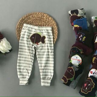 Combo 4 Quần mông thú chất porzip cho bé