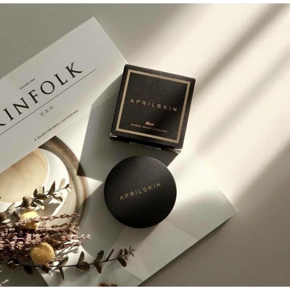 [Chính Hãng New]  Phấn nước April Skin Magic Snow Cushion SPF 50++