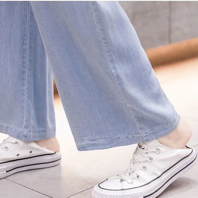 Quần Denim Lưng Cao Ống Rộng Size 3xl Thời Trang | BigBuy360 - bigbuy360.vn